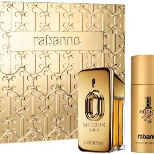 Paco Rabanne 1 Million Men Eau De Toilette Spray 50ml Deodorant Spray 150ml Set y formato viaje 10 ml