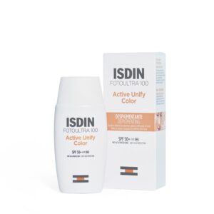 Isdin Fotoultra 100 Active Unify Color Fusion Fluid Spf50 50ml Sunscreen For Face