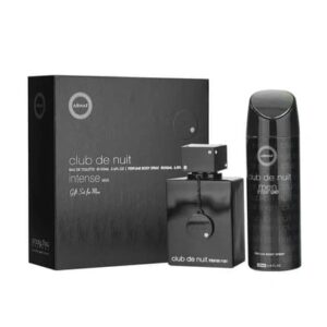 Armaf Club De Nuit Intense Men Gift Set Eau De Toilette 105 Ml And Body Spray 200 Ml