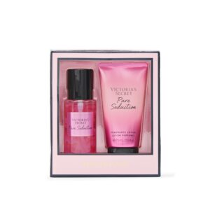 Victoria´s Secret Pure Seduction Dúo  Mini Bruma y Loción Perfumada Corporal 75 ml / 2,5 fl oz c/u